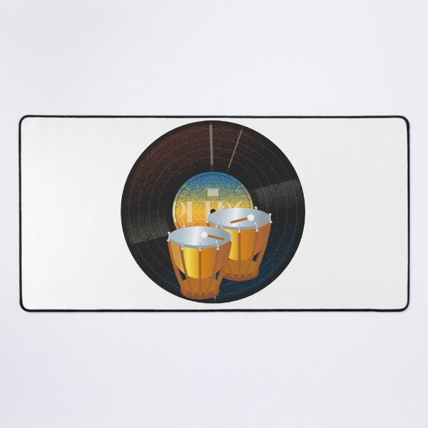 Item preview, vintage timpani player music designed and sold by ApurwaArtShop.