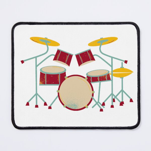 Item preview, vintage timpani player music designed and sold by ApurwaArtShop.