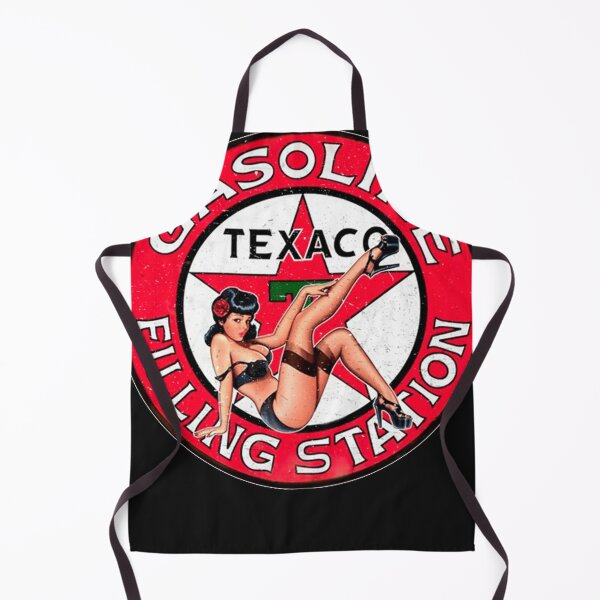 Item preview, Texaco gasoline pin up vintage designed and sold by SaraWhitmore8.