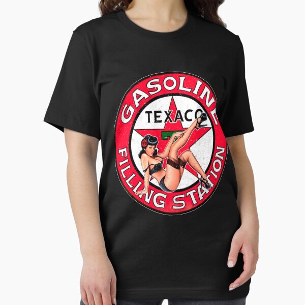 Item preview, Texaco gasoline pin up vintage  designed and sold by SaraWhitmore8.