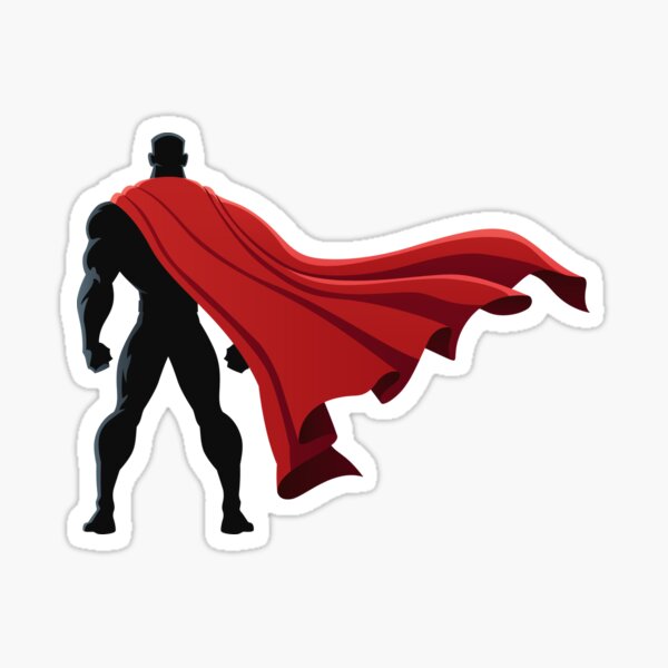 Sticker mural enfant Superman volant