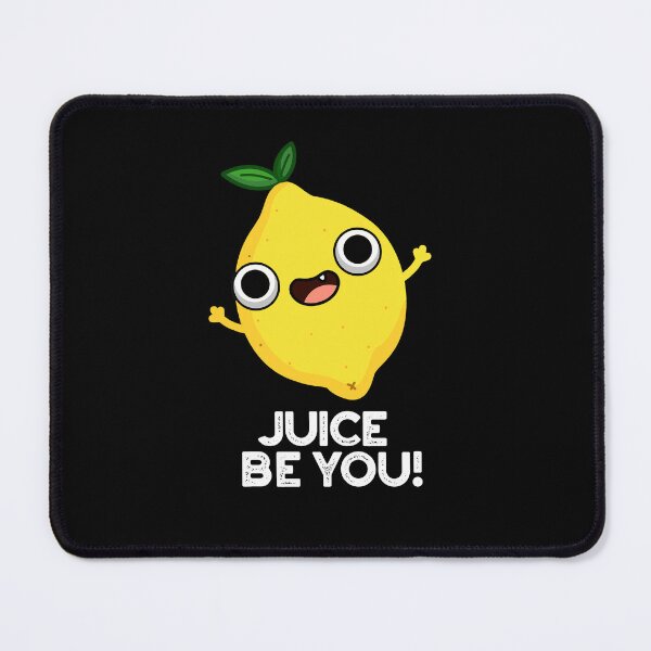 Item preview, Juice Be You Funny Lemon Puns (Dark BG) designed and sold by punnybone.