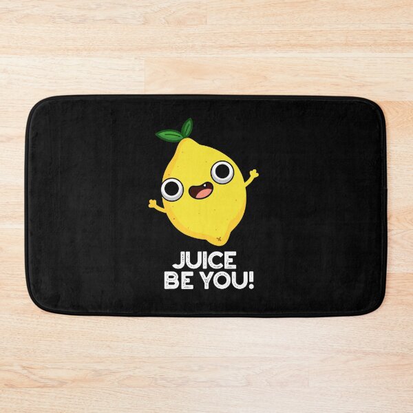 Item preview, Juice Be You Funny Lemon Puns (Dark BG) designed and sold by punnybone.
