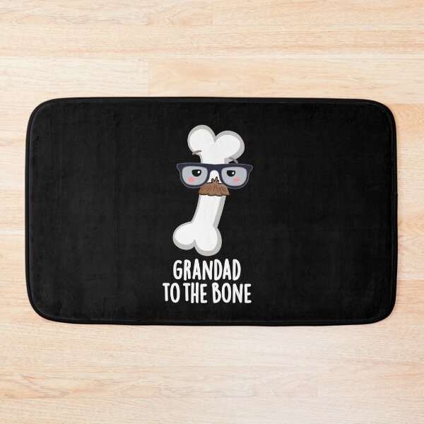 Item preview, Grand Dad To The Bone Funny Grandpa Puns (Dark BG) designed and sold by punnybone.