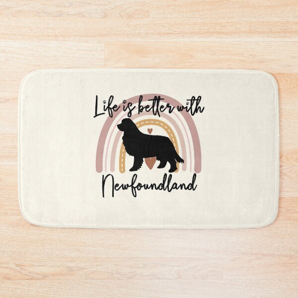 Item preview, Newfoundland Dog Rainbow Aesthetic Boho designed and sold by rafaeltto.