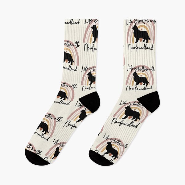 Item preview, Newfoundland Dog Rainbow Aesthetic Boho designed and sold by rafaeltto.