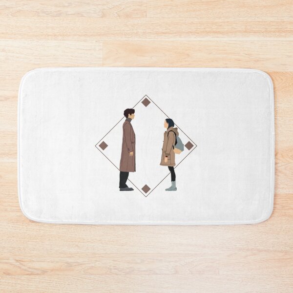 Item preview, The Lonely and Great God brown love  square background designed and sold by paintingtour.