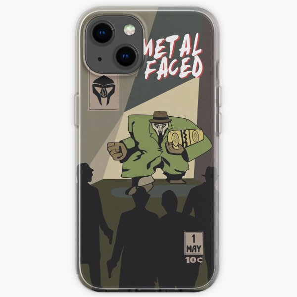 Metal Faced - Comic Cover iPhone Soft Case