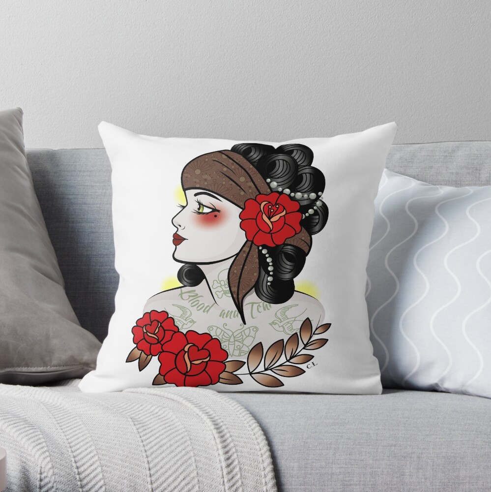 Item preview, Throw Pillow designed and sold by calelobba.