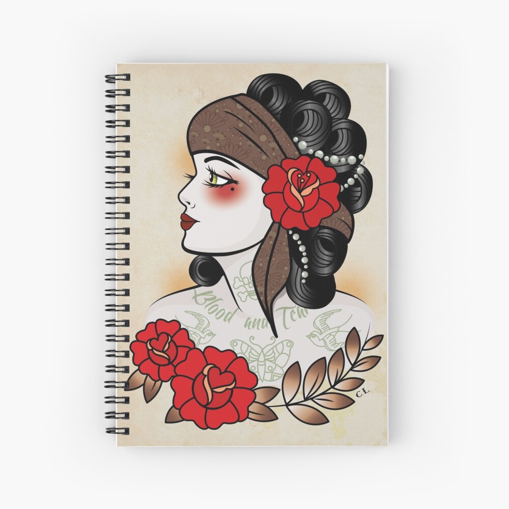 Item preview, Spiral Notebook designed and sold by calelobba.