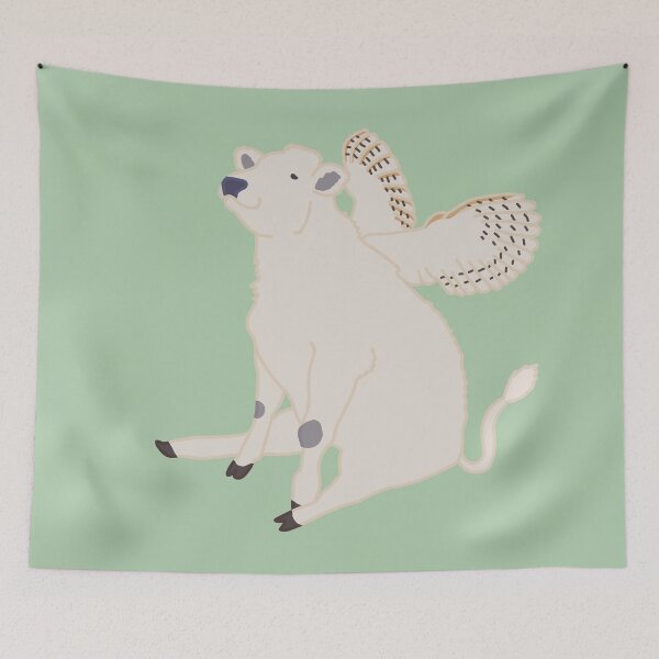 Item preview, Happy Winged Cow designed and sold by chipbeing.