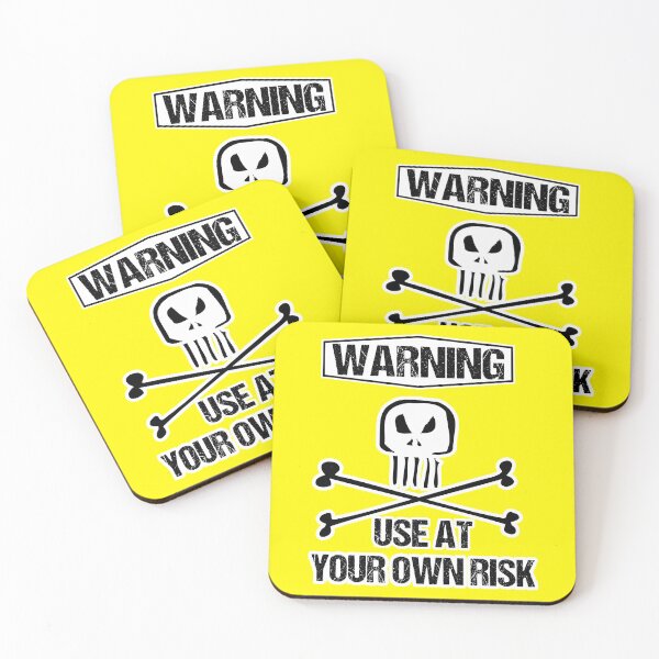 Item preview, Warning Skull Poison Label Version 2 designed and sold by SimonSay.