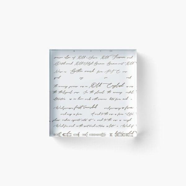 Item preview, Etymonline Online Etymology Dictionary Word Entry Text Calligraphy designed and sold by Talia Felix.