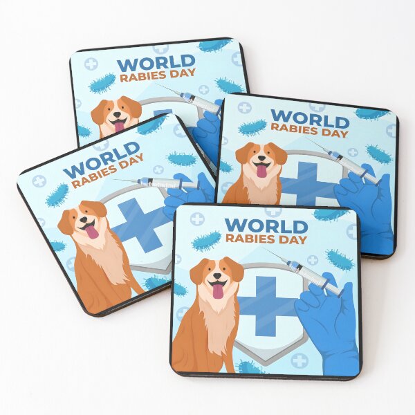 Item preview, " World Rabies Day Concept " designed and sold by KatrinHess.