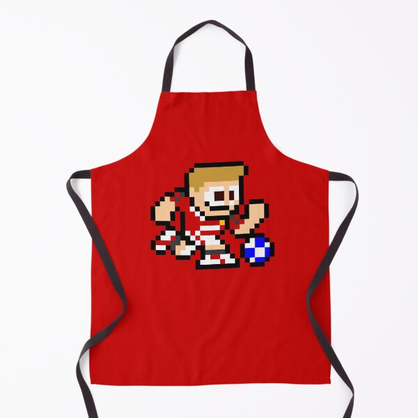 Aperçu de l'œuvre Manchester United (joueur de football / football 8 bits) créée et vendue par The Armorsmith.