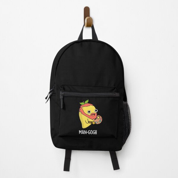 Item preview, Man-gogh Funny Artist Mango Puns (Dark BG) designed and sold by punnybone.