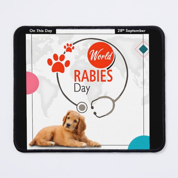Item preview, "  28th September- World Rabies Day" designed and sold by KatrinHess.