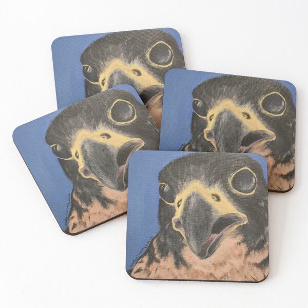 Item preview, Peregrine Falcon designed and sold by art-by-BirdNerd.