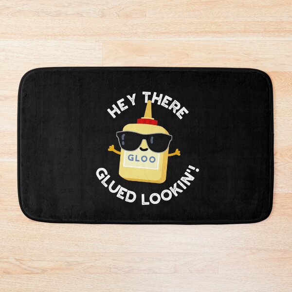 Item preview, Hey There Glued Lookin Funny Glue Puns (Dark BG) designed and sold by punnybone.