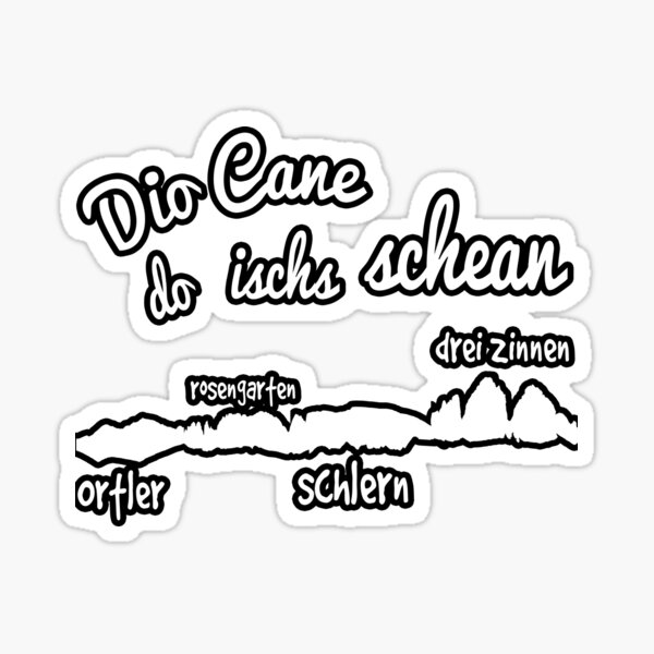 Item preview, DioCane - do ischs schean designed and sold by GreenSaiko.