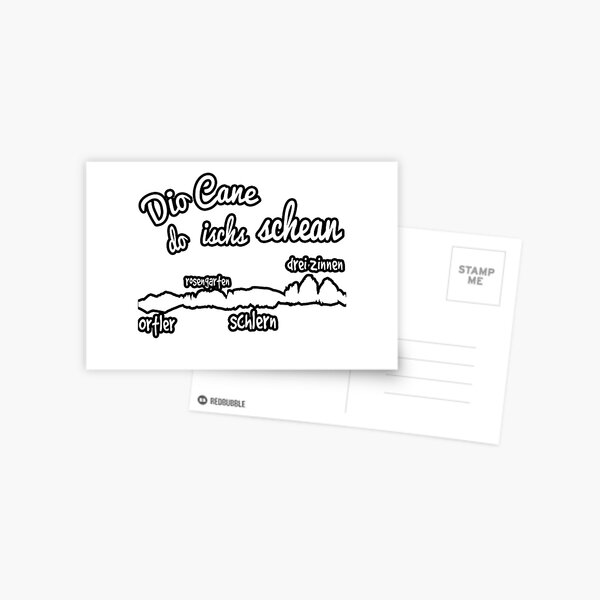 DioCane - do ischs schean Postcard