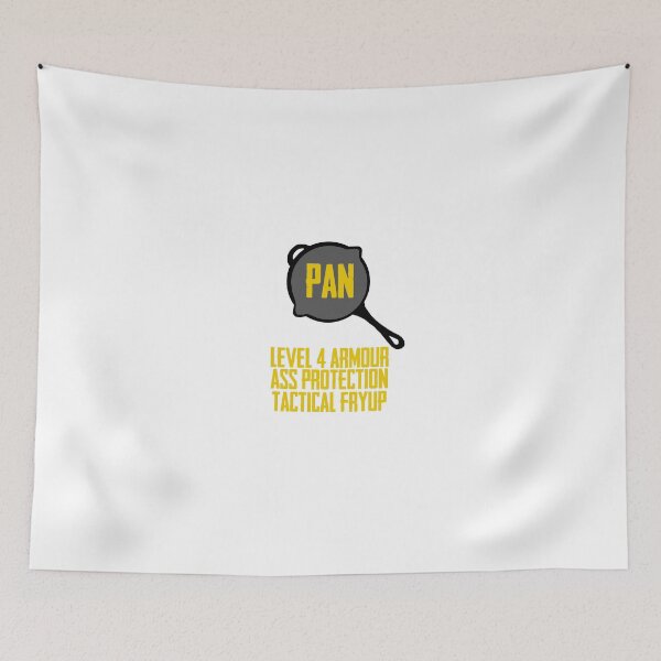 Item preview, PUBG pan stats designed and sold by HumorousChap.