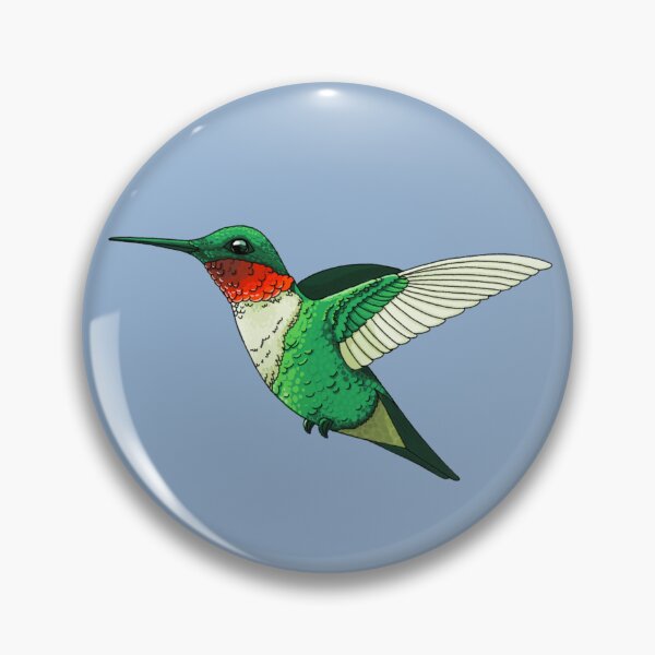 Item preview, Ruby Throated Hummingbird designed and sold by ensdraws.