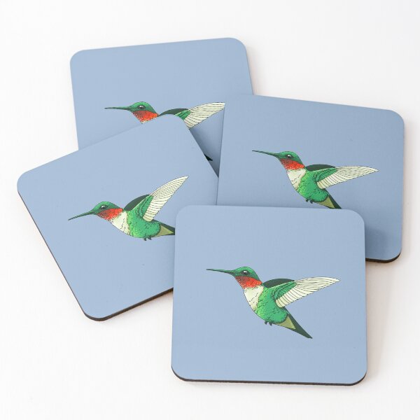 Item preview, Ruby Throated Hummingbird designed and sold by ensdraws.