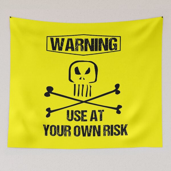 Item preview, Warning Skull Poison Label Version 3 designed and sold by SimonSay.