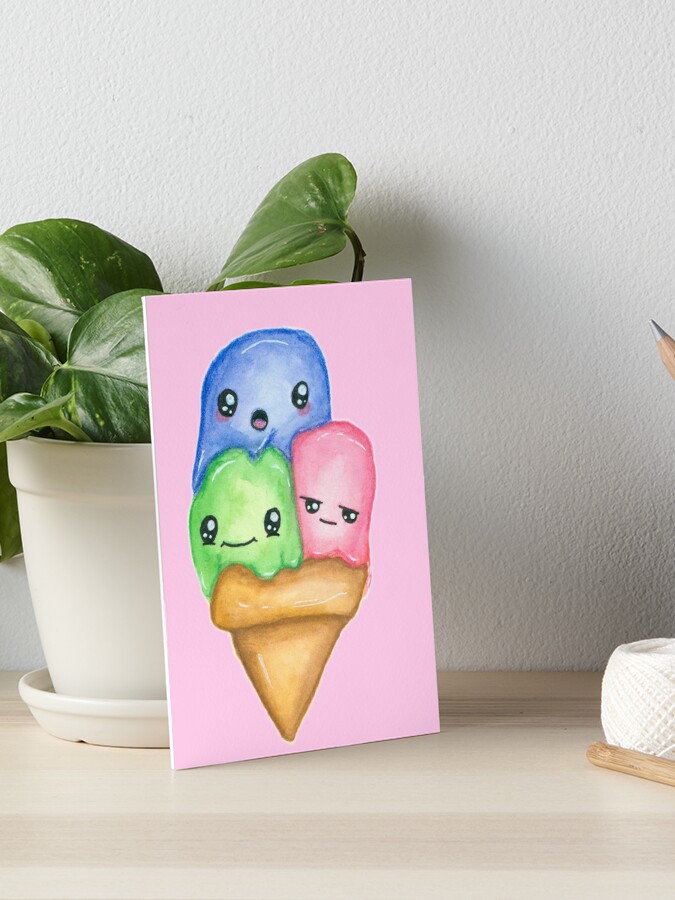Kawaii Ice Cream designs, themes, templates and downloadable graphic  elements on Dribbble