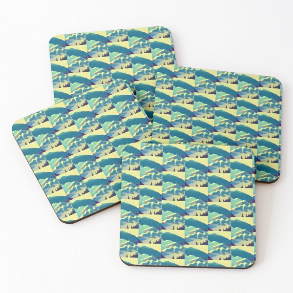 Item preview, COSY LOVELY MOUNTAIN VIEW SUNRISE designed and sold by sailorsam1805.