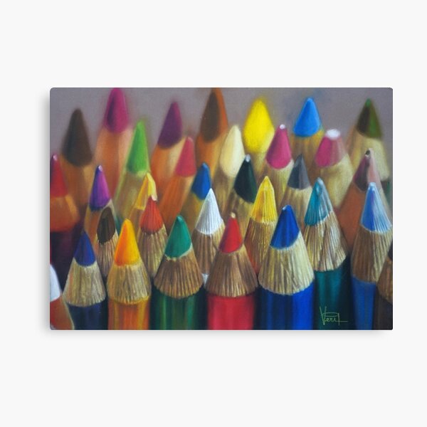 Colored Pencils For Drawing Art: Canvas Prints, Frames & Posters