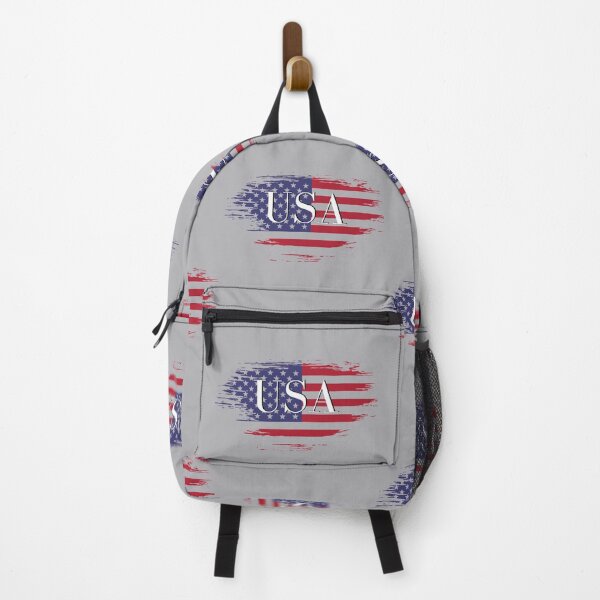Item preview, USA with distressed American flag  designed and sold by AmericaFreedom.