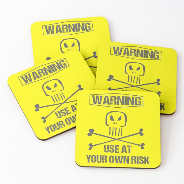 Item preview, Warning Skull Poison Label Version 4 designed and sold by SimonSay.