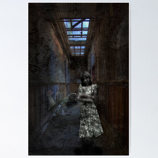 Item preview, Silence now as you stalk down the empty corridor, searching. designed and sold by Joe Freemantle.