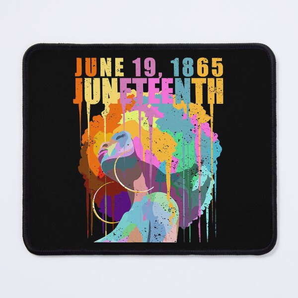 Item preview, June 19 1865 Juneteenth Afro Woman Graffiti Art designed and sold by Earthshaker-art.