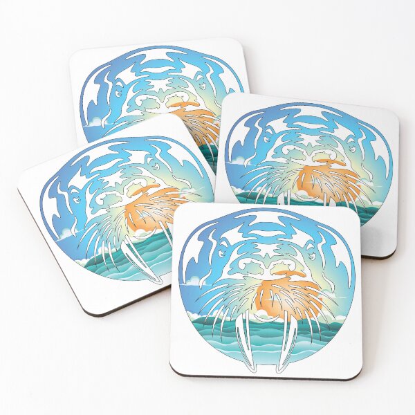 Item preview, Sunrise Over The Water Walrus designed and sold by damonasplace.