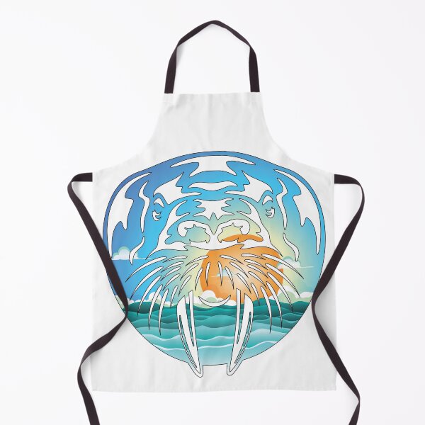 Item preview, Sunrise Over The Water Walrus designed and sold by damonasplace.