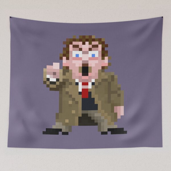 Item preview, 16-Bits Creepy Guy Points and Howls designed and sold by Feeank.