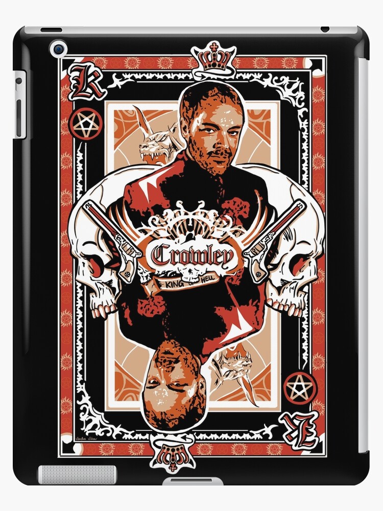 Crowley: King of Hell, Supernatural iPad Case & Skin for Sale by  KiddCustoms