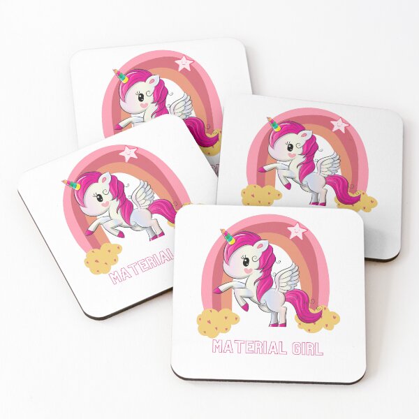 Item preview, Pink Hair Unicorn Material Girl - Cute Unicorn  designed and sold by kamlynash.