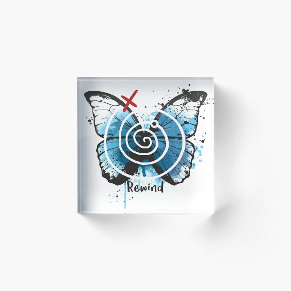 rewind life is strange Acrylic Block