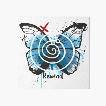 rewind life is strange Art Board Print