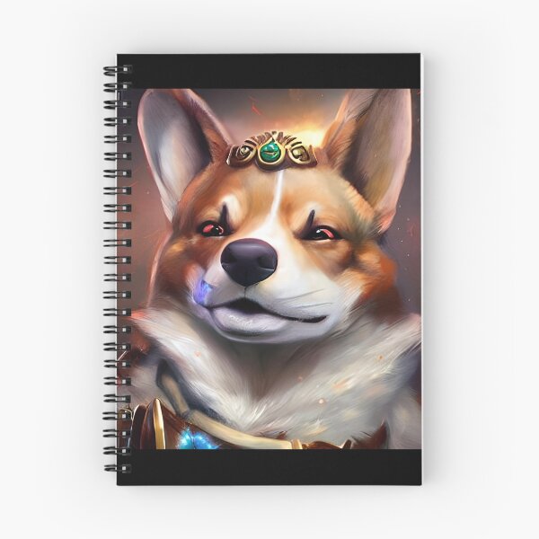 Item preview, AI Generated Art, War Corgi designed and sold by RabbitHoleMI.