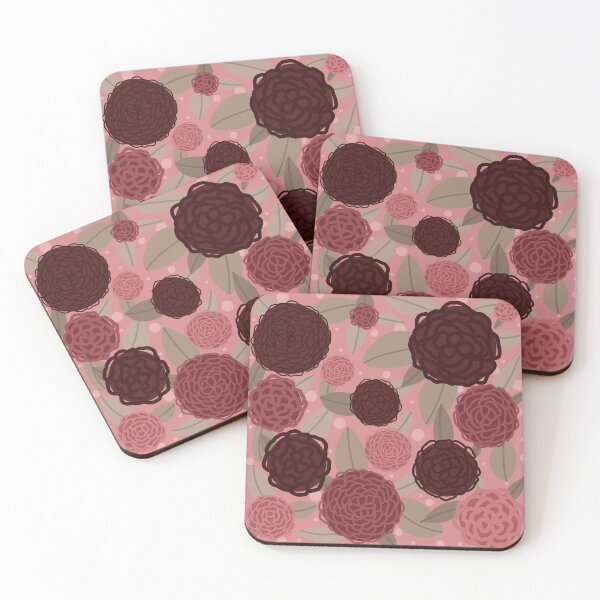 Item preview, Pink carnations pattern designed and sold by hmatt1003.