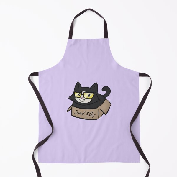 Item preview, Yin Black Smart kitty Cat with Glasses in a box letter designed and sold by YinYangKat.