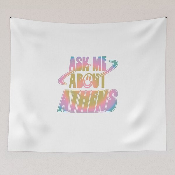 Item preview, Ask Me About Athens designed and sold by orlumbuspirate.