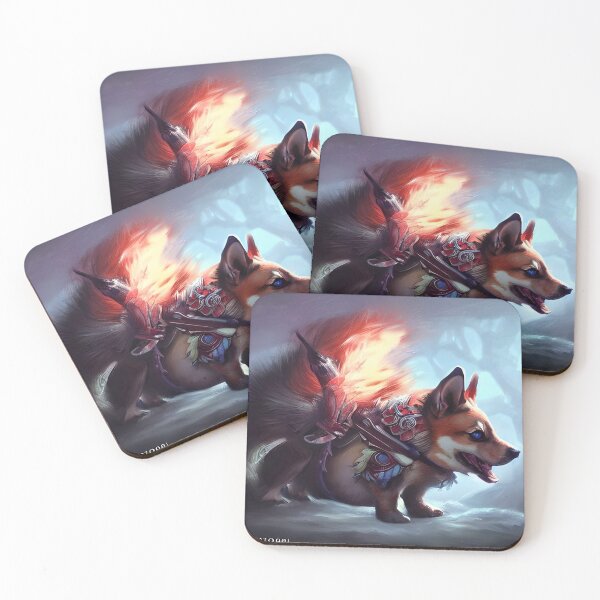 Item preview, AI Generated Art, War Corgi designed and sold by RabbitHoleMI.