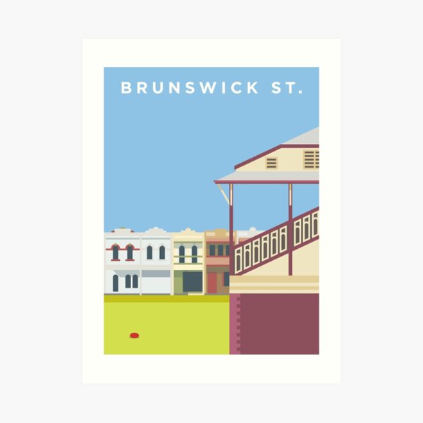 Brunswick St. Art Print