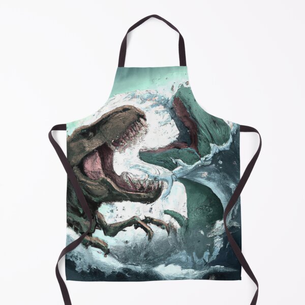 Item preview, Prehistoric Battle - Hybrid Monster Ocean Art designed and sold by GWTF-Designs.